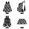 thumbnail image 4 of FORMRS Mini Backpack Purse for Women Quilted Travel Daypack Casual Shoulder Bag, Playful Winter, 4 of 7