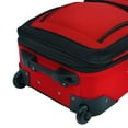 U.S. Traveler Rio Rugged Fabric Expandable Carryon Luggage, 2 Wheel