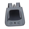thumbnail image 1 of Mochila transportadora para gatos de gran capacidad, práctica, plegable y transpirable para gatitos y perros. Gris, 1 of 9