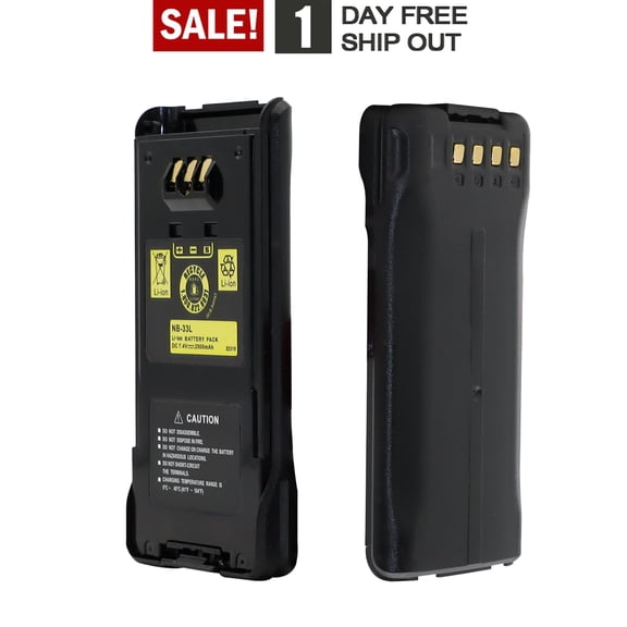 KNB-43L KNB-32N Replacement Battery for Kenwood TK-2180 TK-3180 TK-5210 TK-5310 2500mAh 7.4v