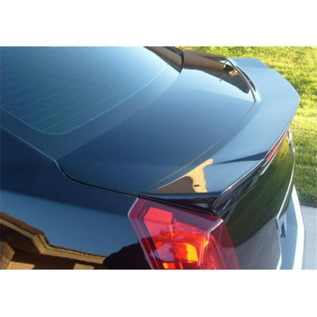 

2008-2013 Cadillac CTS Sedan Flush No Light Spoiler Painted