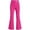 P23 Hot Pink, variant on Tfken Child Soft Comfy Pants School Daily Wear Flare Yoga Legging Pants Girls High Waist Stretch Print Kids Casual Clothes Size 9-10 Years Black