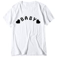 thumbnail image 4 of Odeerbi Reduced Mommy And Me Tops Matching Outfits Kids Boy Girls Clothes Love Print Short Sleeve T-shirts Tops Blouse, 4 of 6