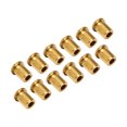 thumbnail image 3 of Metal Guitar Ferrules, Easy To Install 12PCS Guitar String Bushing Glossy Finish Effective Vibration Wear Resistant  For Musical Instruments Silver,Black,Gold, 3 of 8