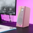 thumbnail image 2 of Altavoces de sobremesa Redragon GS520 RGB 2.0 Canal USB Rosa, 2 of 9
