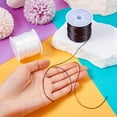 thumbnail image 6 of Beadthoven 2 Rolls/65.62 Yards 0.8mm Elastic Crystal Thread String for Bracelets Beading Stretchy String Bead String Cord for Jewelry Making Bracelets Necklaces Beading DIY Crafts Black & White, 6 of 7