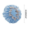 thumbnail image 3 of Shower Caps for Women Reusable Waterproof Lined,Thickened Hair Bath Caps,Double Waterproof Layers Bathing Hat,Fashion Bath Cap,Solid Shower Cap for Women and Girls,Oil Resistanted Shampoo Shower Cap, 3 of 9