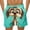 Vert019, variante sur Lcziwo Shorts de Planche pour Hommes Grande Taille et Taille Forte, Imprimé Dessin Animé Amusant, Shorts à Cordon, Taille Élastique, Extensibles, Maillots de Bain Confortables, Noir, TTTG