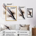 thumbnail image 4 of Designart Beige Gerbera Hyperrealistic Flowers III Canvas Wall Art, 4 of 5