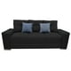 thumbnail image 1 of Sofa El Bazar Store Suecia Lino Negro 3 plazas, Modular, Moderno, Sala, 1 of 5