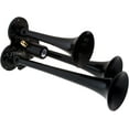 Vixen Horns Train Horn Kit for Trucks/Car/Semi. Complete Onboard System 200psi Air Compressor