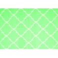 thumbnail image 1 of Ahgly Company Indoor Rectangle Trellis Green Modern Area Rugs, 8' x 12', 1 of 1