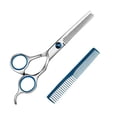 thumbnail image 2 of Stainless Steel Hair Cutting Scissors, Ergonomic Grip For Smooth Cutting Experience, 2 of 8