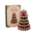 thumbnail image 2 of Crochet Christmas Tree Kit, DIY Beaded Christmas Tree Kit, Crochet Christmas Craft for Adults and Beginners, Handmade Woven Christmas Tree for Christmas Home Decor, 2 of 7