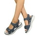 thumbnail image 2 of WILLBEST Sandalias De Mujer, Sandalias De Cuña De Verano, Zapatos Deportivos Transpirables, Sandalias De Mujer Con Punta Abierta Para Playa, Sandalias Para Mujer, 2 of 7