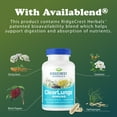 thumbnail image 4 of Ridgecrest Herbals ClearLungs Immune, Lung Support Supplement with Mullein, Elderberry, Zinc, Vitamin C, Vitamin A, Olive Leaf (60 Caps, 30 Serv), 4 of 7