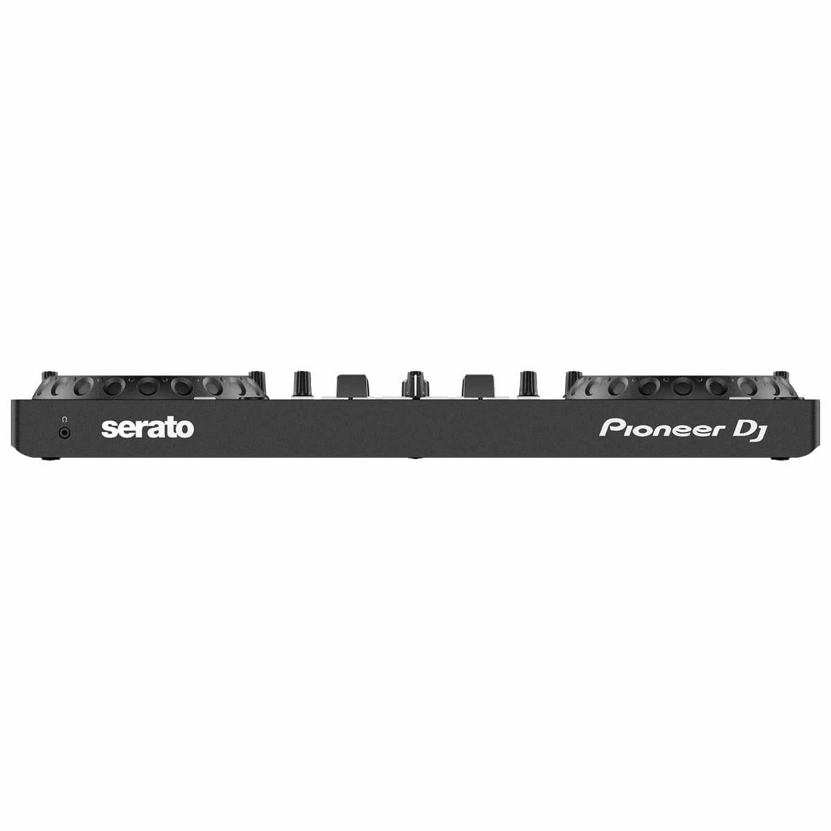 Pioneer DJ DDJ-REV1 Scratch Style 2-Channel DJ Controller for Serato DJ Lite with Case & Cover Package