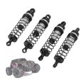 thumbnail image 4 of Front Rear Shock Damper, Front And Rear Shock Absorbers  Reduce Vibration Wear Resistant Improve Stability  For 1/18 RC Car Black, 4 of 8