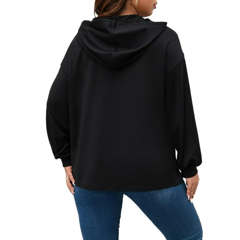 Walmart plus size best sale sweatshirts