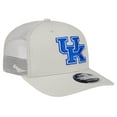 thumbnail image 3 of Men's New Era Stone Kentucky Wildcats Canvas 9SEVENTY Stretch-Snap Adjustable Hat, 3 of 5