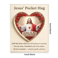 thumbnail image 3 of Pocket Hug Token Valentine Gift, Religious Keepsake with Acrylic Heart and Card, Inspirational Pocket Gift for Reflection and Gifting, Portable Keepsake Set, 3 of 3