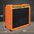 thumbnail image 3 of LyxPro 60 Watt Wood Guitar Amp with Built-in Speaker - Sunburst, 3 of 6