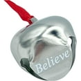 thumbnail image 6 of Believe Bell Christmas Tree Hanging Ornaments Sleigh Bells, 6 of 7