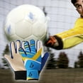 thumbnail image 4 of Tnobhg 1 Pair Soccer Goalie Goalkeeper Gloves with Strong Grip Palms Breathable Impact Resistant Children Football Gloves Sports Supplies, 4 of 7