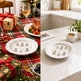 thumbnail image 5 of Christmas Dinnerware Steak Plates Kitchen Tableware Family Gathering Serving Plate for Holiday Dinner Party Home Kitchen Decor Gift Set Xmas, 5 of 7