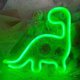 thumbnail image 1 of Letreros de luz de neón Dinosaurio MACHAO Lámpara de neón USB Luz nocturna decoración de pared para El hogar, 1 of 5