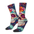 thumbnail image 1 of Balery Dead Day Party Calcetas Largas con Estampado para Hombre y Mujer – Suaves y Transpirables, Talla Única (US 5-11), 1 of 6