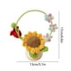thumbnail image 3 of Handmade Home Decoration Yarn Weaving Simulated Flower Desktop Bonsai, 3 of 6