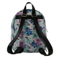 Disney Stitch & Angel Mini Backpack with Allover Print & Molded Scrump