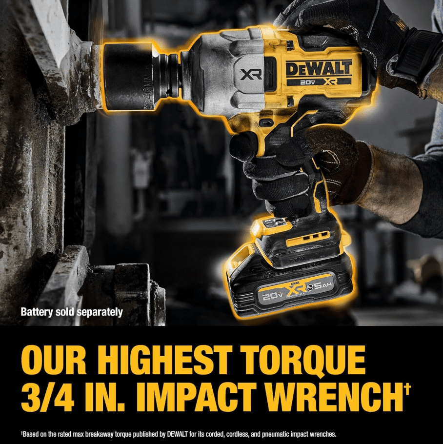 20V MAX XR BRUSHLESS CORDLESS 3/4IN HIGH TORQUE IMPACT WRENCH TOOL ONLY