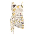 thumbnail image 6 of Whosucclay Rooster Pattern Girls One Piece Swimsuits, Quick Dry Girls' One Piece Swimsuit with Cover Up for Teens, Adjustable Strap, 13-14 Years Old, 6 of 10