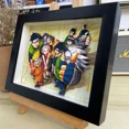 thumbnail image 3 of Cuadros colgantes Pintura de arte 3D Figura de dibujos animados de Uzumaki Kakashi Akatsuki Adornos de imagen para coleccionar Decoración de dormitorio Regalo para fanáticos, 3 of 5