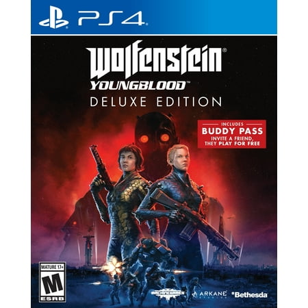 Wolfenstein Youngblood Deluxe Edition, Bethesda Softworks, PlayStation 4, [Physical], 093155174795