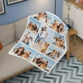 thumbnail image 3 of AISENIN Customized Blanket from Mom Dad Custom Photos Collage Throw Blanket with Pictures Text Personalized Bed Blanket Gifts for Boys Girls 9 sizes, 3 of 5