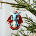 thumbnail image 1 of 2D Christmas Baby Pendant Cartoon Flying Acrylic Double Printed Hatching Decoration for Holiday Cheer, 1 of 3