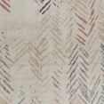 thumbnail image 2 of Laddha Home Designs 7.75' x 9.5' Beige and Pink Abstract Arrows Rectangular Area Throw Rug, 2 of 7