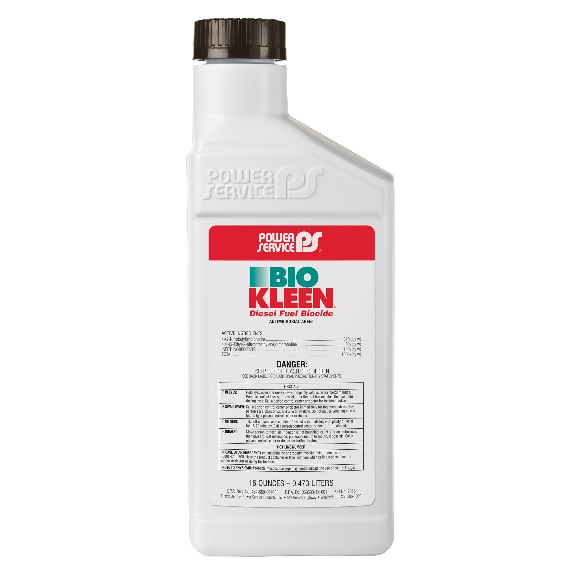Power Service 016-09 Bio Kleen Diesel Fuel Automotive Additive, 16 oz