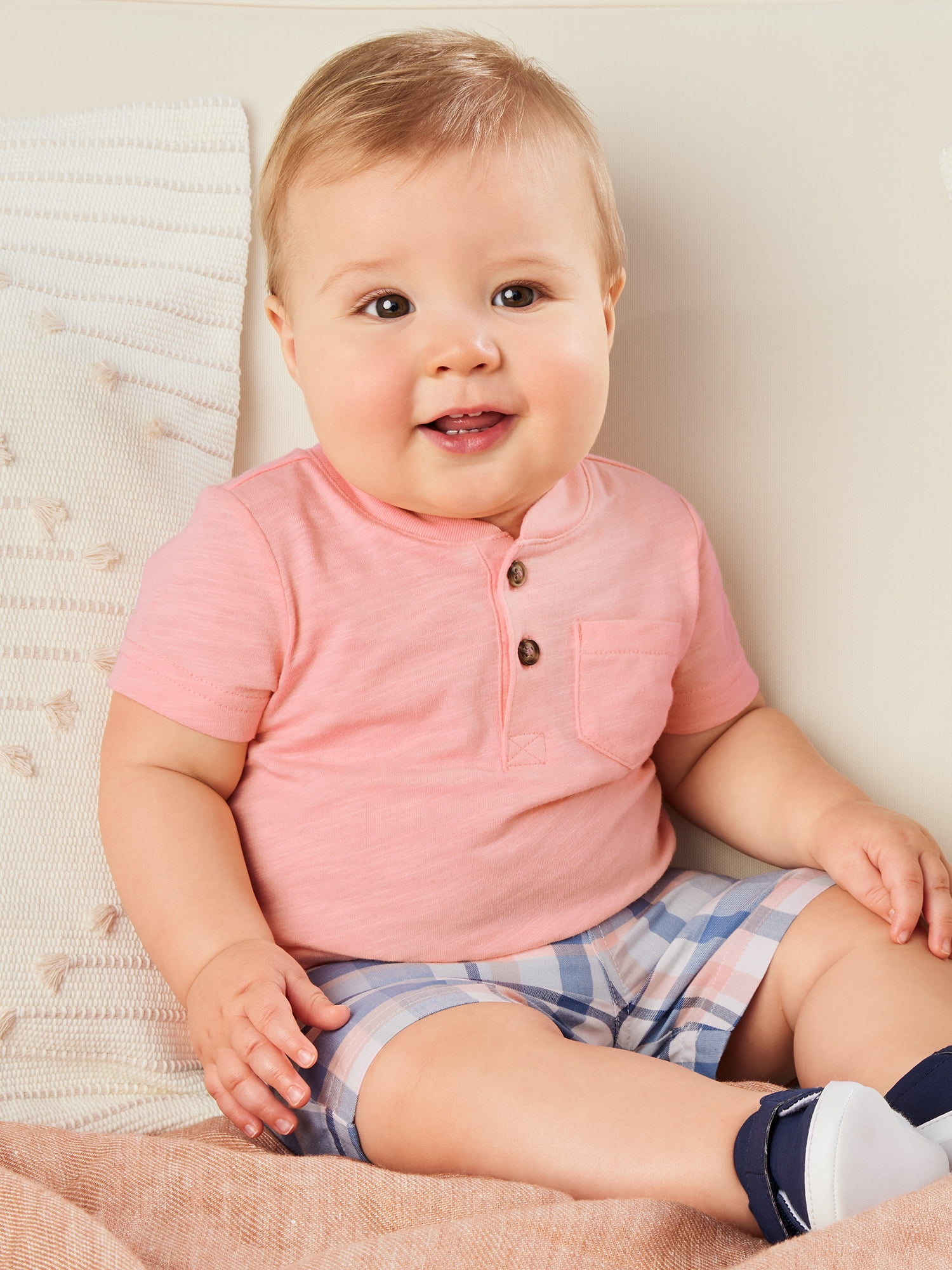 Carter's Child of Mine Baby Boy Shorts Outfit Set, 3-Piece, Sizes 0/3-24 Months