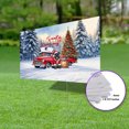 thumbnail image 3 of Santa is Coming Schnauzer Merry Christmas Xmas Noel Truck Tree Yard Sign Miniature Schnauzer Dog Lover Outdoor Home Lawn Garden Porch Decor - 02023, 3 of 5