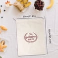 thumbnail image 3 of 1PC Reusable Natural Cotton Canvas Drawstring Storage Sacks, Breathable Produce & Multi-Purpose Pouches for Bulk Vegetables, Pantry Goods & Footwear Organization, 3 of 9