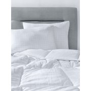 Yatas Bedding Machine Washable Hotel Quality Bed Pillow for Sleeping, Fluffy & Soft Pillows for Bedroom, Special Stress Reducing Cotton Carbon Fiber Cover, Back/Side Sleepers, White, Standard