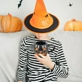 thumbnail image 5 of PEIBang Halloween Black Pumpkin Mug 5.75x4.33x3.46 in Ceramic Cup for Coffee Tea Halloween Decoration Gift Microwave Dishwasher Safe Spooky Party Drinkware, 5 of 6