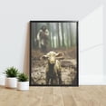 thumbnail image 6 of WFSposter Wrapped Canvas Christian Wall Art Jesus Artwork Painting Print for Wall Decor Christian Lamb of God Room Decor for Living Room or Prayer Room, 6 of 7
