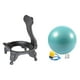 thumbnail image 4 of Silla de pelota de yoga Zulema Corrección de postura Verde, 4 of 7