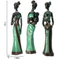 thumbnail image 2 of African Woman Sculpture Set - 3-Pack 7.5 Polyresin Figurines, 2 of 5