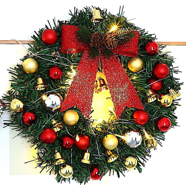 Guirnalda De Navidad Con 20 Luces Led Y Campanas, Guirnalda De Luces De Navidad, Luces De Rama Para Sala De Estar, Chimenea Y Ventanas Eigraketly HA038391-00